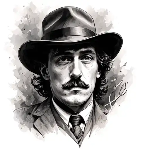 Peaky Blinder tattoo design idea