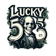 "Lucky 5" "Lucky 5" Benjamin Franklin skull tattoo design idea