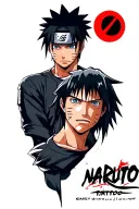 Naruto and Sasuke tattoo design idea