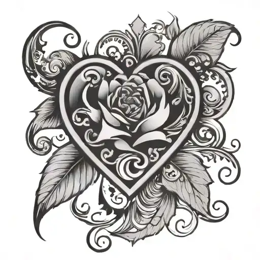Wrist tattoo. Simple, elegant, playful an loving. Add my children's initials on both sides of a delicate heart. In Cursi tattoo design idea