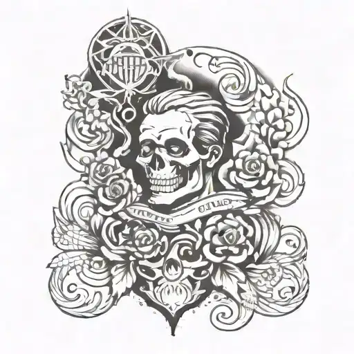 watts and Compton tattoo design idea