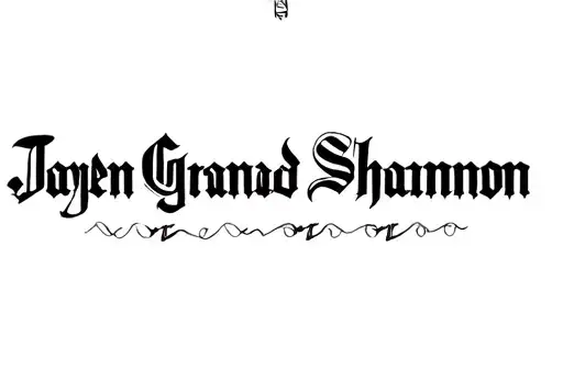 "Jayden Grandad Shannon" tattoo design idea
