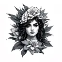 Purepecha tattoo design idea