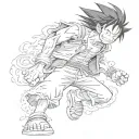 luffy 5 gear 5 luffy tattoo design idea