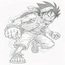 luffy 5 gear 5 luffy tattoo design idea
