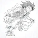 luffy 5 gear 5 luffy tattoo design idea