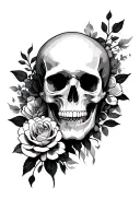 memento Mori Memento Vivere tattoo design idea