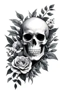 memento Mori Memento Vivere tattoo design idea
