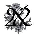 Roman numerals for 8 27 1925 tattoo design idea