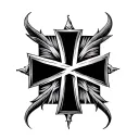 jerusalem cross tattoo tattoo design idea