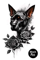 BlackInk AI (web + app) tattoo design idea