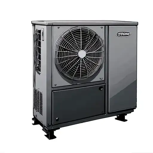 air conditioning units, ducting and refrigeration units in a heart tattoo design idea