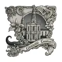 Connecticut, northern Spain, UK tattoo design idea