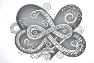 so mom tattoo for kids with infinity sign ELLI JO & BRECKER LEE CHARLES I LOVE YOU INFINITY AND BEYOND with the #328  tattoo design idea