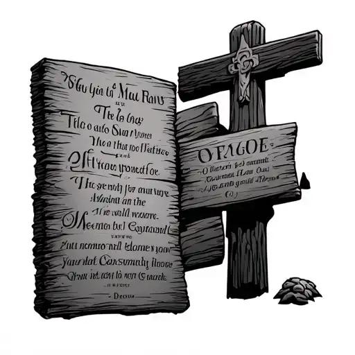 Commandments Tattoos 34+ The Ten Commandments Tattoo Ideas in 2026 - BlackInk AI