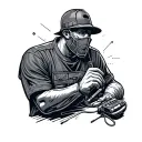 Electrician tattoo design idea