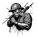 Electrician tattoo design idea