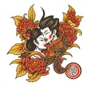 couples tattoo tattoo design idea