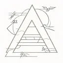 Broken pyramid with prayer and "lord please save her for me" tattoo design idea