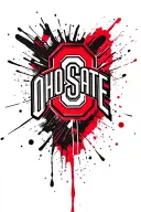 Ohio State Buckeyes tattoo design idea