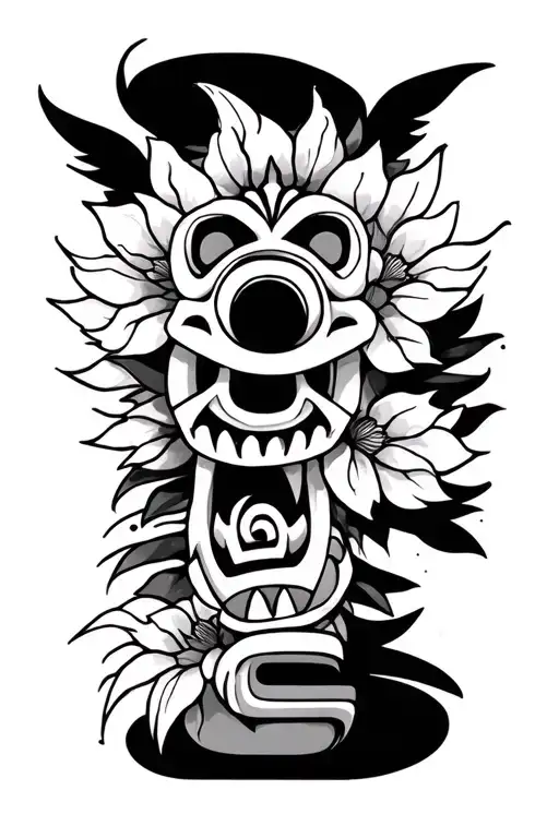 Totem Field tattoo design idea