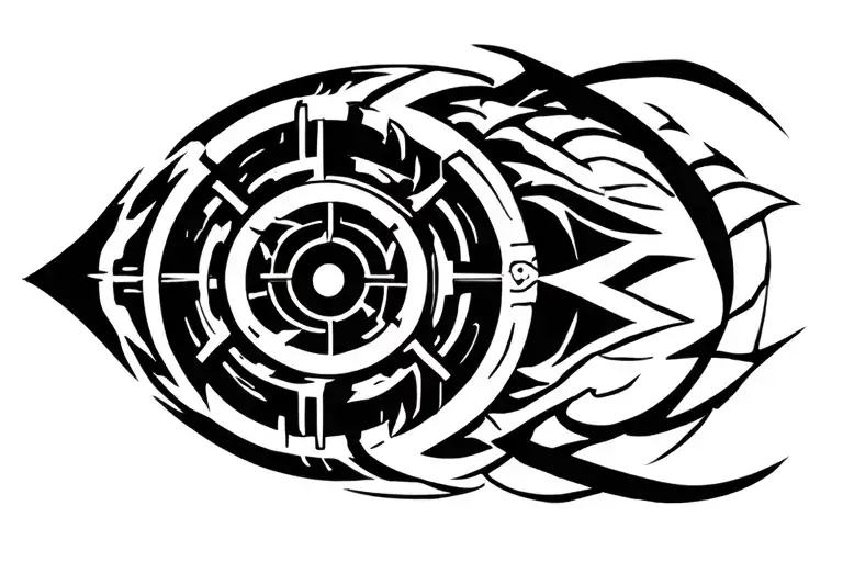 ironman arc reactor tattoo design idea