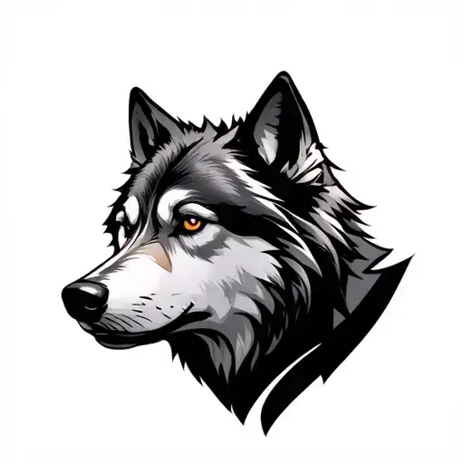 Sigma Wolf tattoo design idea