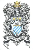 Manchester City Football Club tattoo design idea