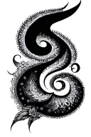 sanskrit breathe emblem surrounded tattoo design idea