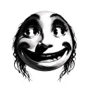 Nirvana Smiley Face tattoo design idea