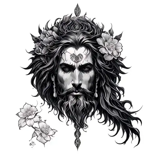 Christian Japanese tattoo design idea