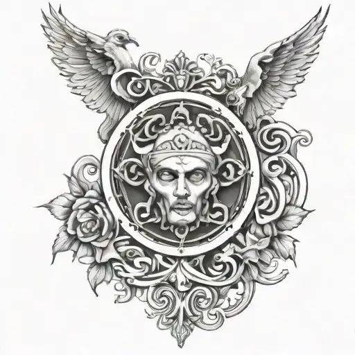 Alice In Chains  tattoo design idea