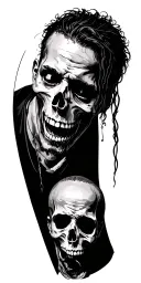 suicideboys related tattoo design idea