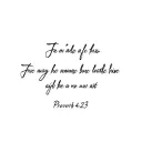 Proverbs 4:23 tattoo design idea
