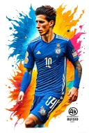 Robert Lewandowski tattoo design idea