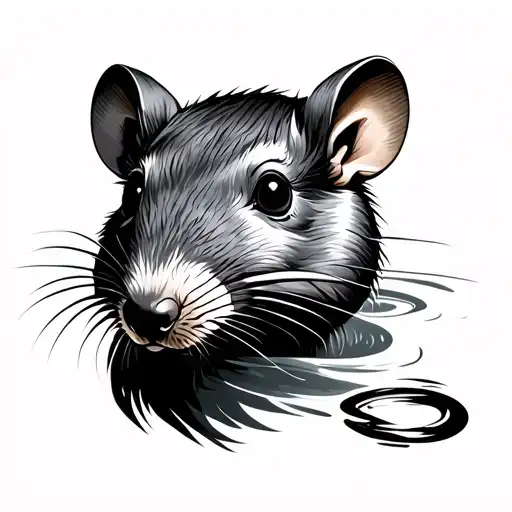 River Rat tattoo design idea