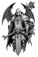 warhammer 40k saint celestine tattoo design idea