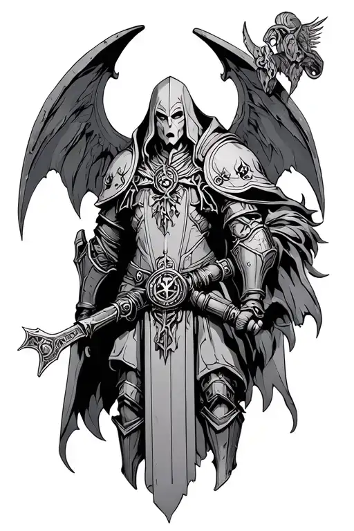 warhammer 40k saint celestine tattoo design idea