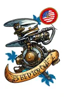 naval aircraft mechanic tattoo design idea