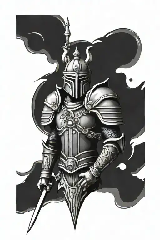 karna armour design tattoo tattoo design idea