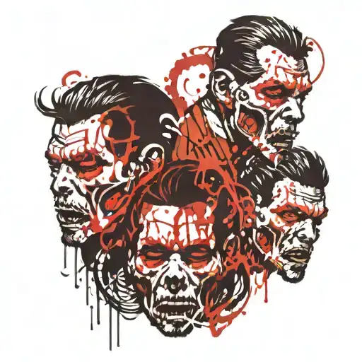 Hear no evil see no evil speak no evil speak no evil tattoo design idea