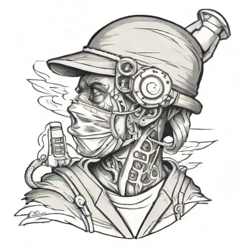 surgeon tattoo design idea