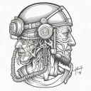 surgeon tattoo design idea
