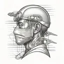 surgeon tattoo design idea