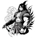 samoan tatto inspired one piece anime and naruto tattoo design idea