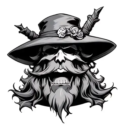 Whitebeard tattoo design idea