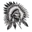 Choctaw tattoo design idea