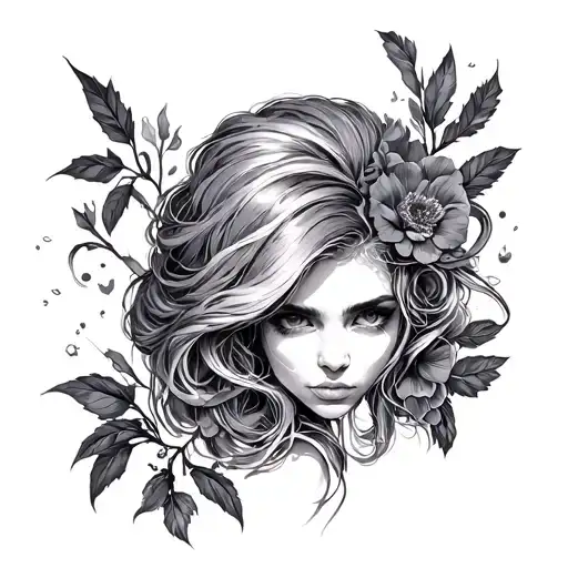 "LittleBlondii", corrected to "DarkBlondii" tattoo design idea
