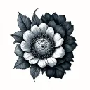 Braille tattoo design idea