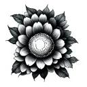 Braille tattoo design idea